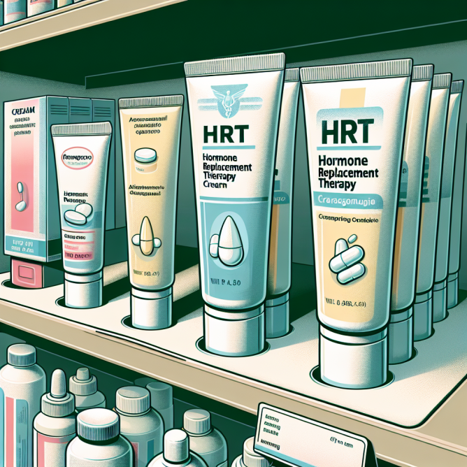 HRT Hormone creams